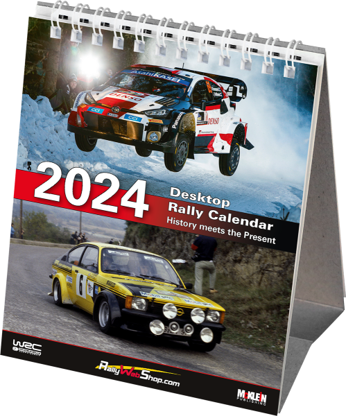 2024 Desktop Rally Calendrier - History meets the Present