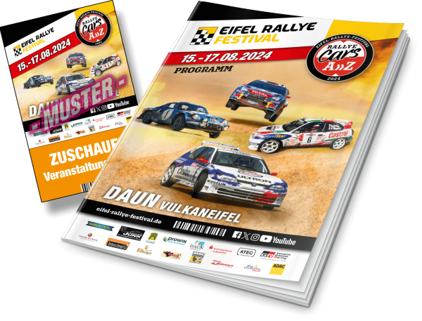 Pass 3 jours et programme - Eifel Rallye Festival 2024 :