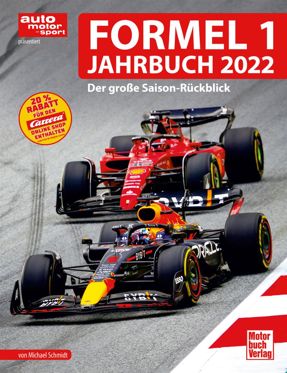 Formel 1-Jahrbuch 2022, Buchneuheiten, Bücher