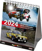 2024 Desktop Rally Calendar - History meets the Present