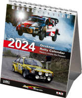 2024 Desktop Rally Calendrier - History meets the Present