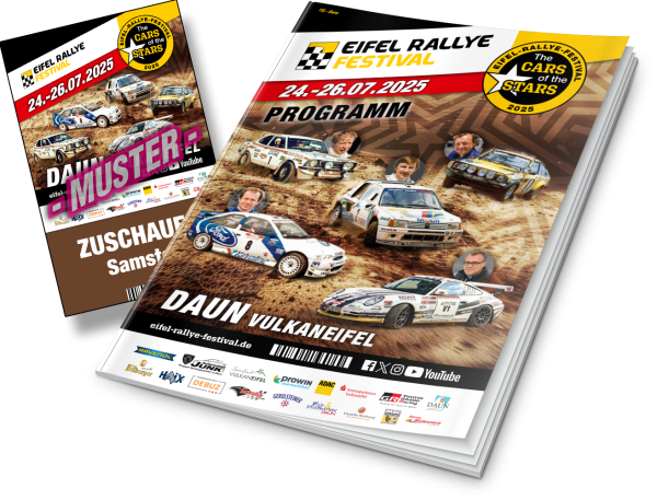 Billet samedi et programme - Eifel Rallye Festival 2025 :