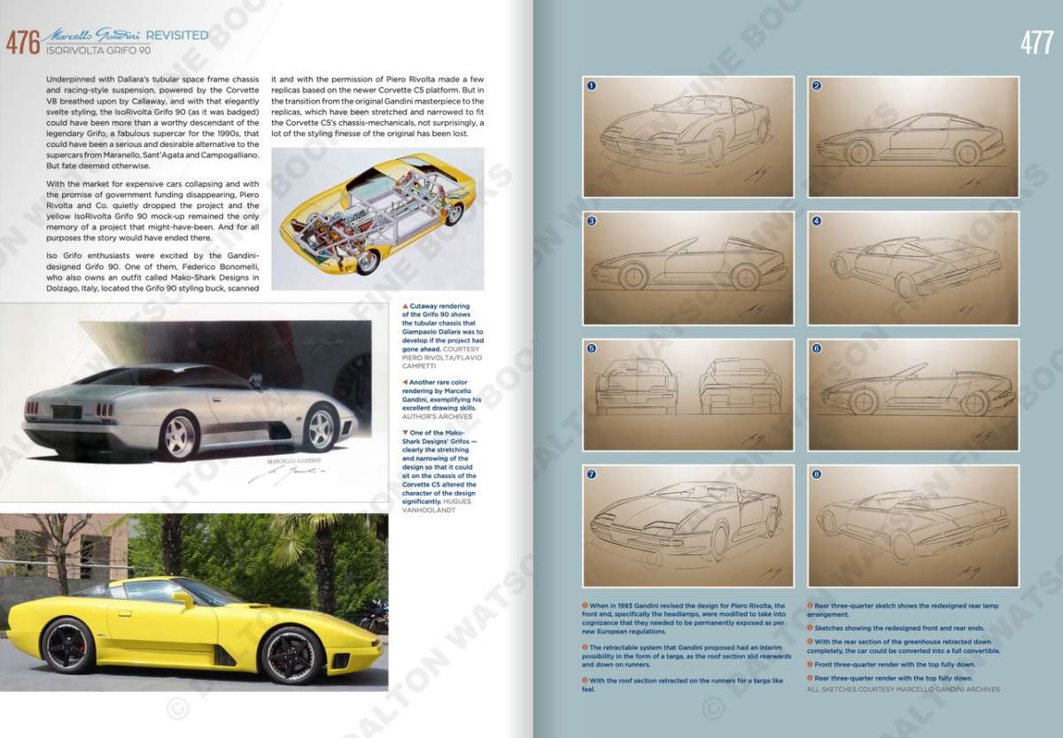 Marcello Gandini: Maestro of Design REVISITED | New Books | Books