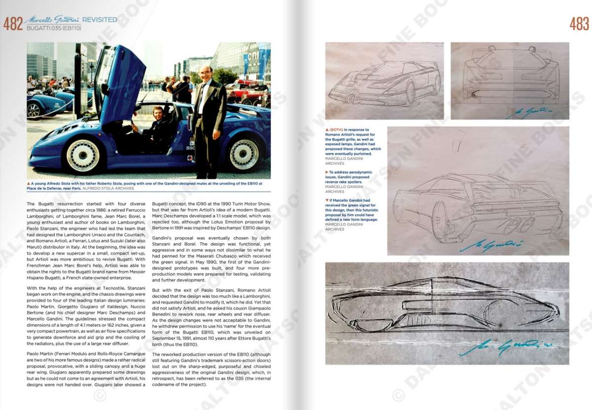 Marcello Gandini: Maestro of Design REVISITED | New Books | Books