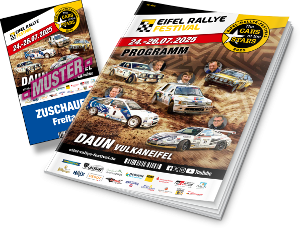 Billet vendredi et programme - Eifel Rallye Festival 2025 :
