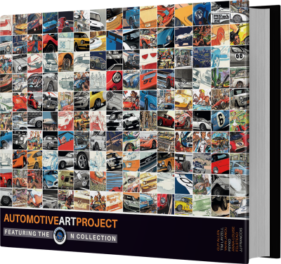 Automotive Art Project - Featuring the N Collection | New Books