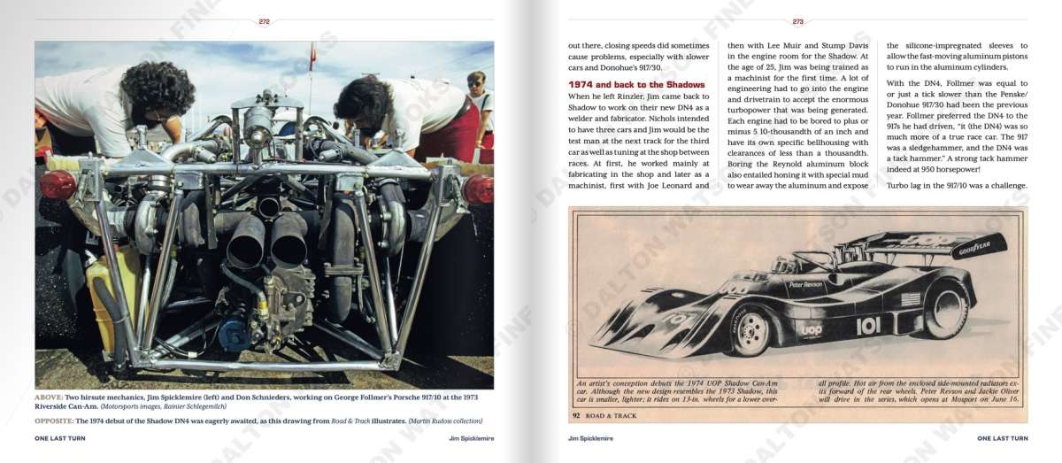 One Last Turn: Personal memories of Can-Am era's greatest